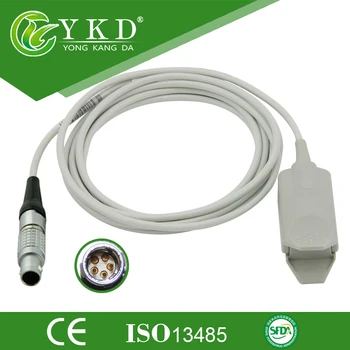 Patient monitor accessories for CSI metal 5 pins 9ft adult finger clip spo2 sensor
Patient monitor accessories for CSI metal 5 pins 9ft adult finger clip spo2 sensor