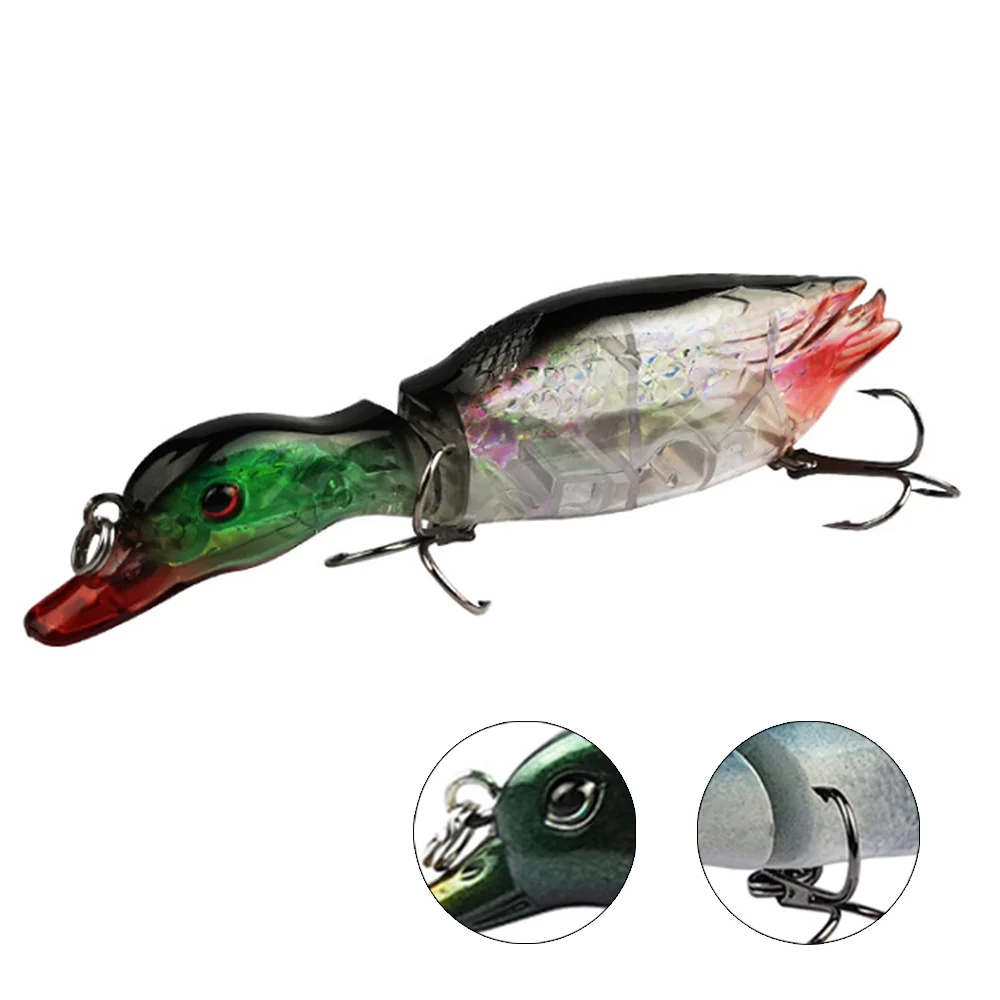 Multi-section 12cm Floating Duck Fishing Lure Baits Swim Baits Simulation Duck Fishing Tackle Tools
Multi-section 12cm Floating Duck Fishing Lure Baits Swim Baits Simulation Duck Fishing Tackle Tools