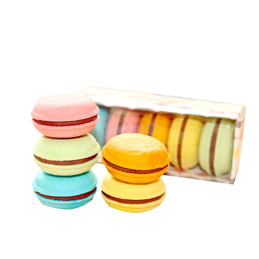 5pcs/lot Kawaii Eraser Cartoon Candy Color Macaron Shape Eraser Cute Stationery School Student Supplies Special Children Gifts
5pcs/lot Kawaii Eraser Cartoon Candy Color Macaron Shape Eraser Cute Stationery School Student Supplies Special Children Gifts