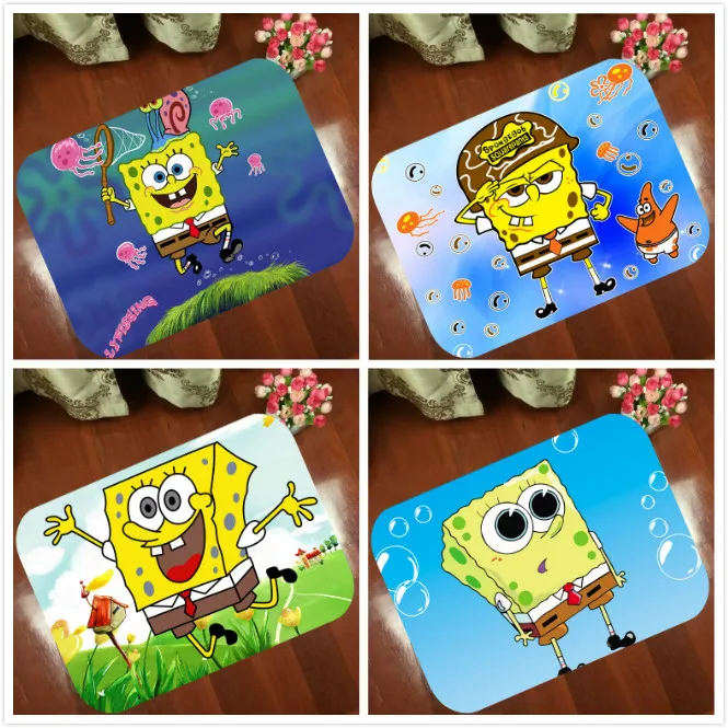 Mats Anti Slip Floor Mat Spongebob cartoon Japanese Comic Carpet Printed Pattern Carpet Rug for Bathroom Door Living Room
Mats Anti Slip Floor Mat Spongebob cartoon Japanese Comic Carpet Printed Pattern Carpet Rug for Bathroom Door Living Room