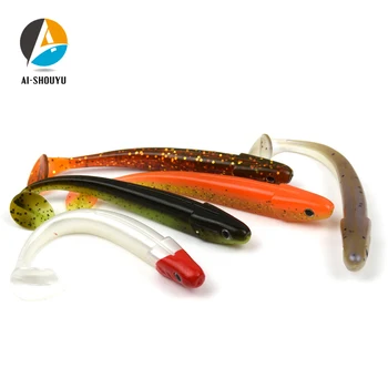 AI-SHOUYU 5pcs/lot T Tail Lure Soft bait Swimbaits Jig Head Soft Lure Handmade Soft Fishing Lure Fly Fishing Bait Wobber Lure
AI-SHOUYU 5pcs/lot T Tail Lure Soft bait Swimbaits Jig Head Soft Lure Handmade Soft Fishing Lure Fly Fishing Bait Wobber Lure