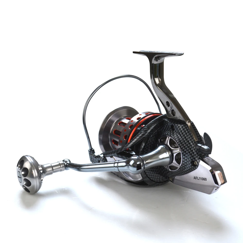 FISHDROPS Surf Reel Spinning Fishing Reel Big Trolling Full Metal Body Long Cast Reel Pesca size 8000 10000 12000
FISHDROPS Surf Reel Spinning Fishing Reel Big Trolling Full Metal Body Long Cast Reel Pesca size 8000 10000 12000