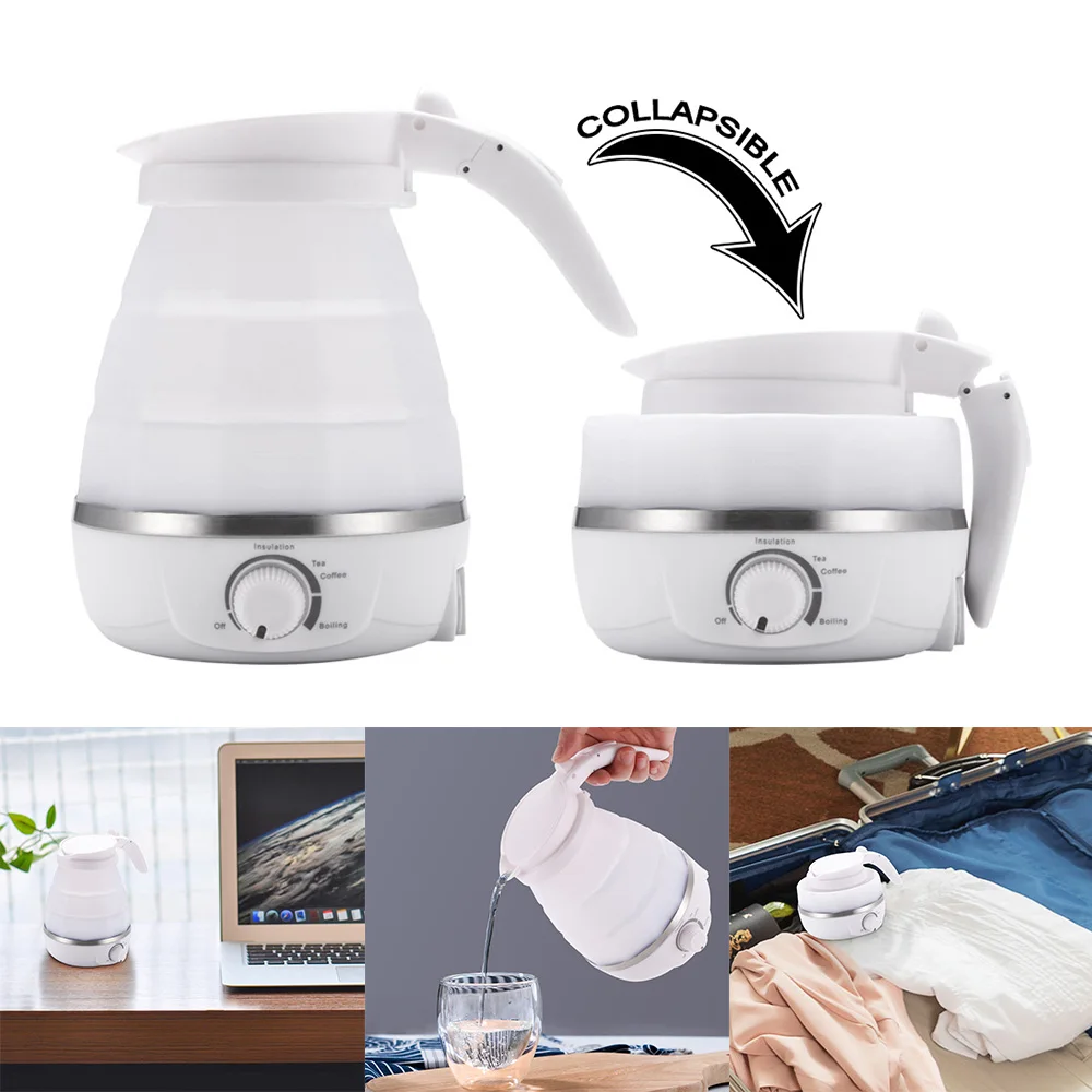 Travel Foldable Electric Kettle Portable Kettle Fast Water Boiling Food Grade Silicone Collapsible Portable Boil Dry Protection
Travel Foldable Electric Kettle Portable Kettle Fast Water Boiling Food Grade Silicone Collapsible Portable Boil Dry Protection