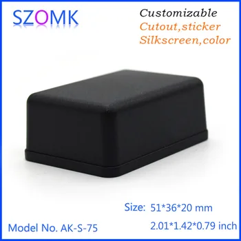 50 psc a lot szomk good qualtity abs material Small Junction Box Plastic Material Mini Case Two Screw electronics enclosure 
50 psc a lot szomk good qualtity abs material Small Junction Box Plastic Material Mini Case Two Screw electronics enclosure