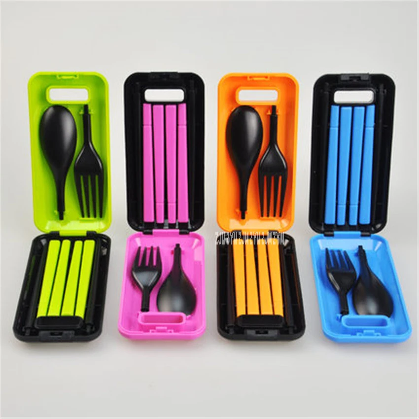 Folding tableware travel portable travel outdoor outdoor picnic supplies picnic equipment chopsticks spoon fork set Green /Pink
Folding tableware travel portable travel outdoor outdoor picnic supplies picnic equipment chopsticks spoon fork set Green /Pink