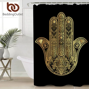 BeddingOutlet Hamsa Hand Shower Curtain Boho Vintage Polyester Waterproof Bathroom Curtain With Hooks 180x180cm salle de bain
BeddingOutlet Hamsa Hand Shower Curtain Boho Vintage Polyester Waterproof Bathroom Curtain With Hooks 180x180cm salle de bain