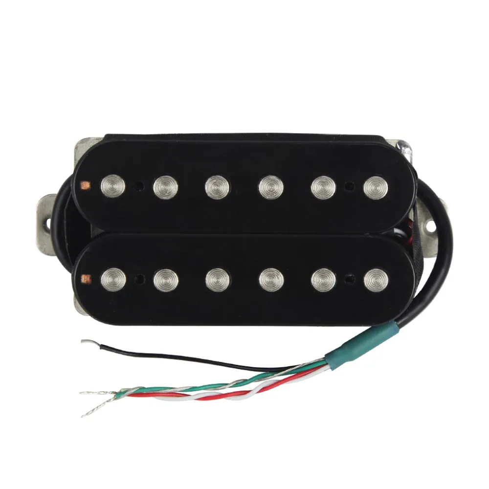 FLEOR Alnico 5 Electric Guitar Humbucker Pickup Double Coil High Output Bridge Pickup 52mm Black Guitar Parts
FLEOR Alnico 5 Electric Guitar Humbucker Pickup Double Coil High Output Bridge Pickup 52mm Black Guitar Parts