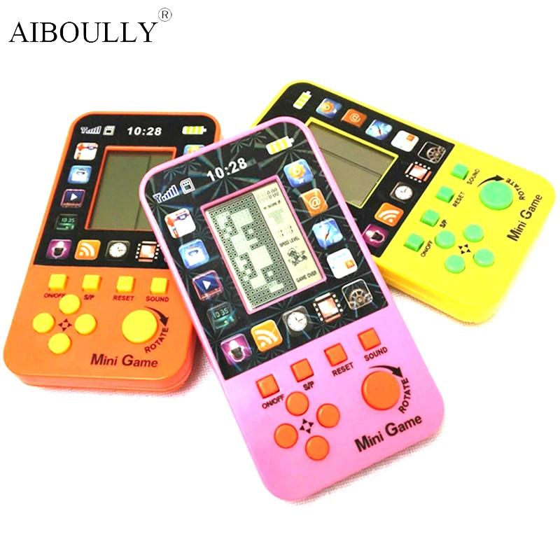 Fancy originality of handheld tetris game classic nostalgic electronic game model toy hot style The best choice for children gif
Fancy originality of handheld tetris game classic nostalgic electronic game model toy hot style The best choice for children gif