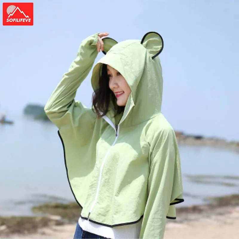 Sunscreen cap for women Outdoor hiking UV Sunshade shawl Sun protection Beach clothes Waterproof dry coat Cycling Fishing hat
Sunscreen cap for women Outdoor hiking UV Sunshade shawl Sun protection Beach clothes Waterproof dry coat Cycling Fishing hat