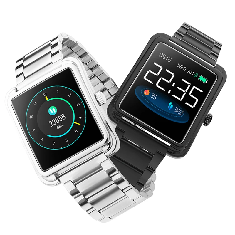 PANARS Men Women Smart Watches Heart Rate Blood Pressure Measurement Smartwatch Pedometer IP67 Waterproof Steel Band Smart Clock
PANARS Men Women Smart Watches Heart Rate Blood Pressure Measurement Smartwatch Pedometer IP67 Waterproof Steel Band Smart Clock