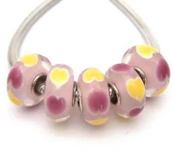 JGWGT 329 5X 100% Authenticity S925 Sterling Silver Beads Murano Glass beads Fit European Charms Bracelet diy jewelry Lampwork 
JGWGT 329 5X 100% Authenticity S925 Sterling Silver Beads Murano Glass beads Fit European Charms Bracelet diy jewelry Lampwork