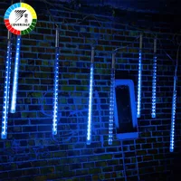 Coversage Led 30CM 50CM Meteor Shower Rain Tube Garland Christmas Tree Luces Navidad Decorative Xmas Outdoor Fairy Lights String image
