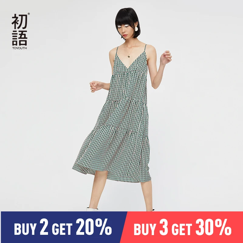Toyouth 2019 Summer Plaid Ladies Bohemian Beach Sexy Spaghetti Strap Deep V-neck Dress Casual Sleeveless Chiffon Beach Sundress
Toyouth 2019 Summer Plaid Ladies Bohemian Beach Sexy Spaghetti Strap Deep V-neck Dress Casual Sleeveless Chiffon Beach Sundress