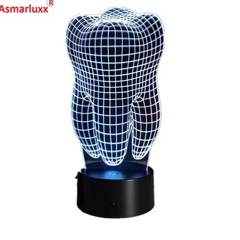 (Ship from US)3D Tooth LED RGBW Touch Switch 7 Color Charging Night Light Desk Table Lamp Bedside Decor Light For Denta Hopistal
(Ship from US)3D Tooth LED RGBW Touch Switch 7 Color Charging Night Light Desk Table Lamp Bedside Decor Light For Denta Hopistal