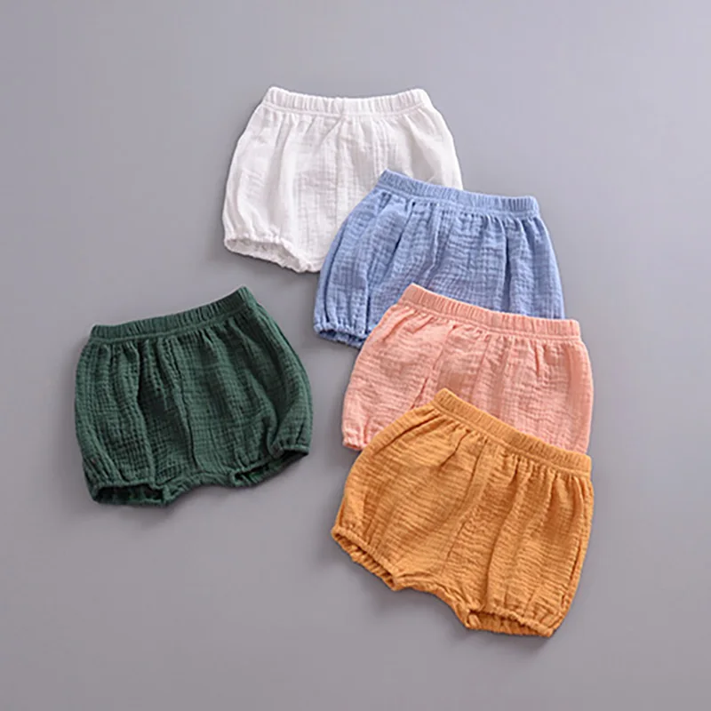 Summer Baby Girls Shorts Baby Girl Solid Design Loose-fitting Short Pants Girl Summer Clothing Baby Girl Bloomers Bread Pants
Summer Baby Girls Shorts Baby Girl Solid Design Loose-fitting Short Pants Girl Summer Clothing Baby Girl Bloomers Bread Pants