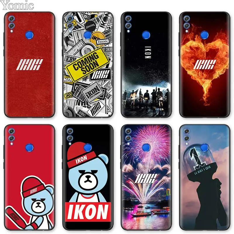 IKON KPOP Boy Group Black Soft Case for Huawei Honor 8X 8C 8A 7C 7A Pro 9 10 Lite Y6 Y7 Prime Y9 2019 Play Case Cover
IKON KPOP Boy Group Black Soft Case for Huawei Honor 8X 8C 8A 7C 7A Pro 9 10 Lite Y6 Y7 Prime Y9 2019 Play Case Cover