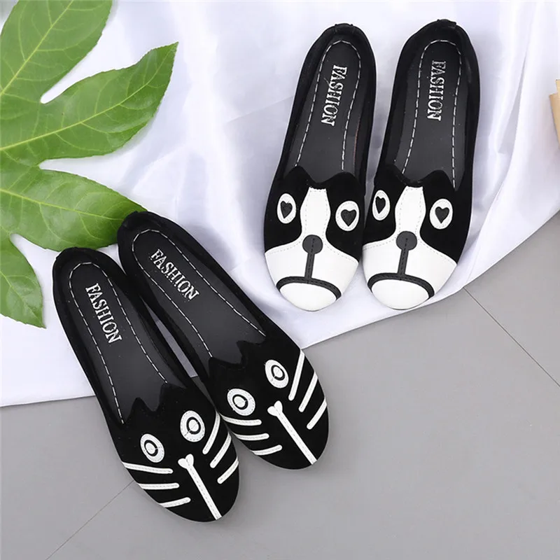2018 new spring autumn cartoon animal flat heel shoes for women cute flats girls sweet ballets dancing shoes casual loafers #40
2018 new spring autumn cartoon animal flat heel shoes for women cute flats girls sweet ballets dancing shoes casual loafers #40
