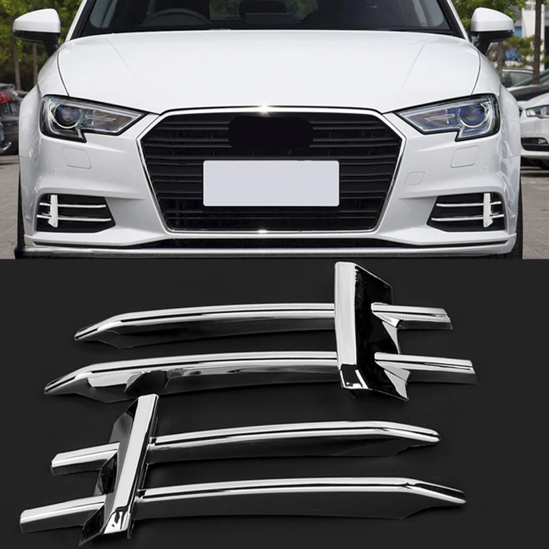 For Audi Q3 A3 Sedan 2017-2018 ABS Chrome Front Fog Light Lamp Cover Trim Sequins Car Accessories
For Audi Q3 A3 Sedan 2017-2018 ABS Chrome Front Fog Light Lamp Cover Trim Sequins Car Accessories