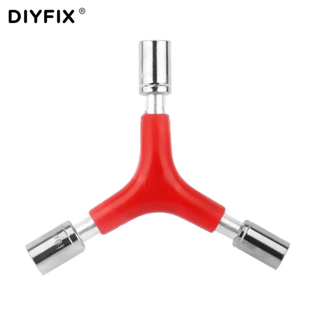 

DIYFIX 3 Way Hexagon Wrench Spanner Socket Bicycle Repair Tools Key Triangle Cycling Mountain Bike MTB Repair Tool Accessories