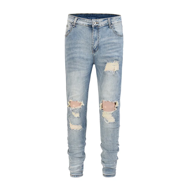2018 Coating Ripped Regular Style Men's Jeans Hi-end Fashion Jeans Men Denim Pants Man Plus String
2018 Coating Ripped Regular Style Men's Jeans Hi-end Fashion Jeans Men Denim Pants Man Plus String