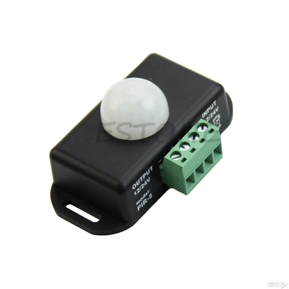 DC 12V/24V Body Infrared PIR Motion Sensor Switch For LED Light Strip AutomaticFreeshipping New Drop ship LS'D Tool
DC 12V/24V Body Infrared PIR Motion Sensor Switch For LED Light Strip AutomaticFreeshipping New Drop ship LS'D Tool
