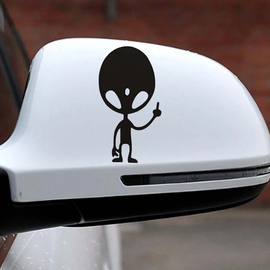 9*5CM Funny Alien UFO Stickers Car Styling Decal Anime Motorcycle Car Stickers And Decals Exterior Accessories
9*5CM Funny Alien UFO Stickers Car Styling Decal Anime Motorcycle Car Stickers And Decals Exterior Accessories