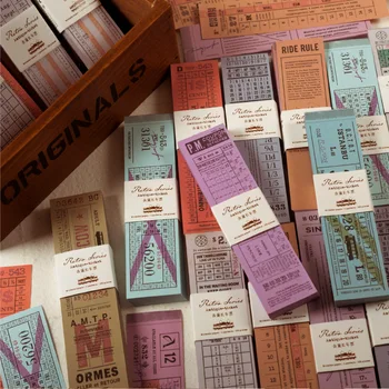 100pcs/lot Vintage Antique tickets paper Memo Pad Retro Sticky Notes Memo Notepad School Office Supply Papelaria Gift Stationery
100pcs/lot Vintage Antique tickets paper Memo Pad Retro Sticky Notes Memo Notepad School Office Supply Papelaria Gift Stationery