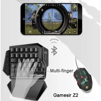 GameSir Z2 Gaming Battledock Gamepads One-handed E-sports Blue Switch Mechanical Keyboard Support Android/IOS For PUBG FPS Games
GameSir Z2 Gaming Battledock Gamepads One-handed E-sports Blue Switch Mechanical Keyboard Support Android/IOS For PUBG FPS Games