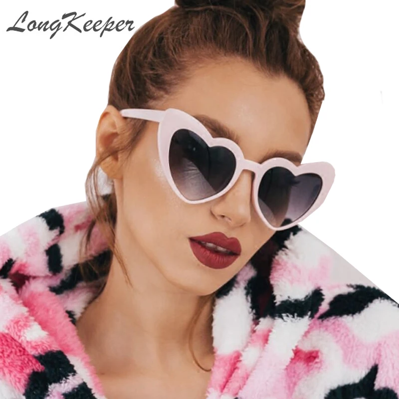 LongKeeper Metal Hinge Popular Heart Sharp Women Cat Eye Sunglasses Girl Fashion Men Black Lens Glasses UV400 Gafas De Sol
LongKeeper Metal Hinge Popular Heart Sharp Women Cat Eye Sunglasses Girl Fashion Men Black Lens Glasses UV400 Gafas De Sol