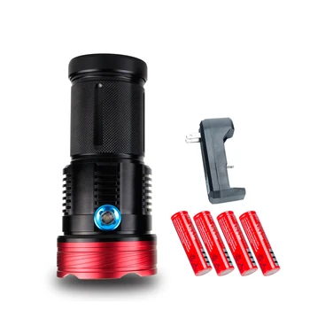 5000 Lumens 9LED T6 LED Flashlight Torch Flashlights 2 Modes High Power Camp Light Lantern with 18650 Battery and Charger
5000 Lumens 9LED T6 LED Flashlight Torch Flashlights 2 Modes High Power Camp Light Lantern with 18650 Battery and Charger