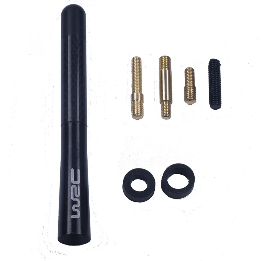 Car Antenna WRC style Carbon Fiber radio fm antena for Ford Focus MK2 MK3 Fiesta kuga Ecosport Auto accessories Car Styling