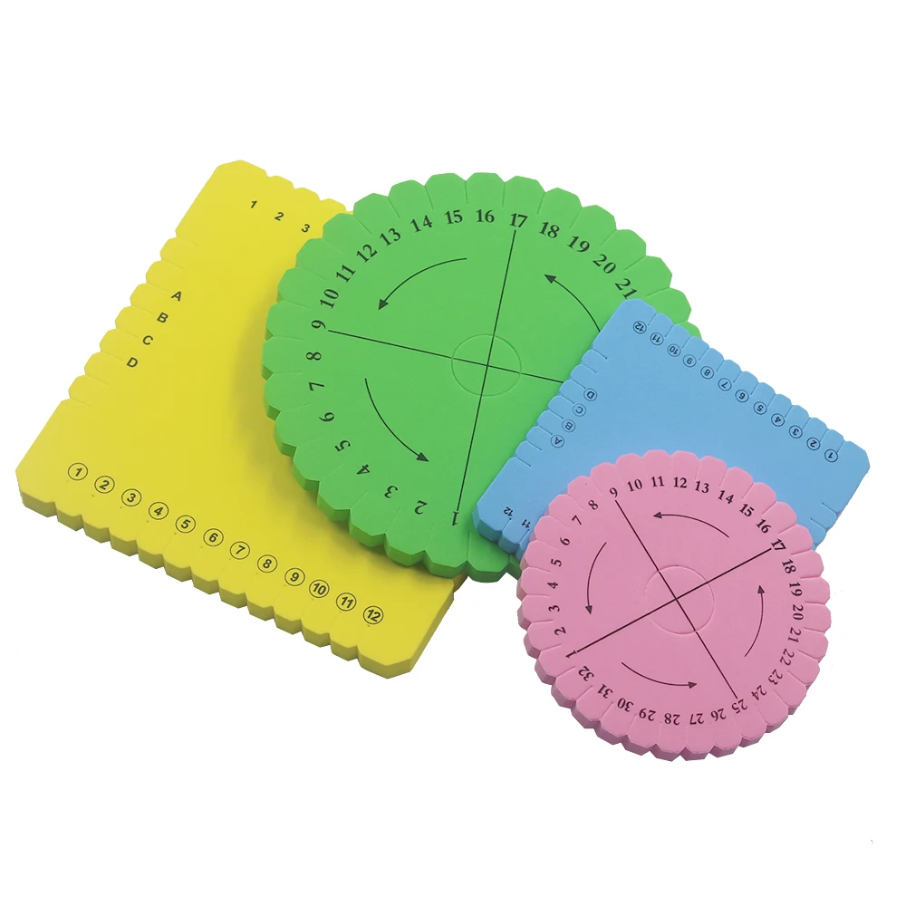 4pcs Bracelet Knitting Kumihimo Disc Disk Tray Braided Rope Knot Round Square Handmade Knitting Tool Board
4pcs Bracelet Knitting Kumihimo Disc Disk Tray Braided Rope Knot Round Square Handmade Knitting Tool Board