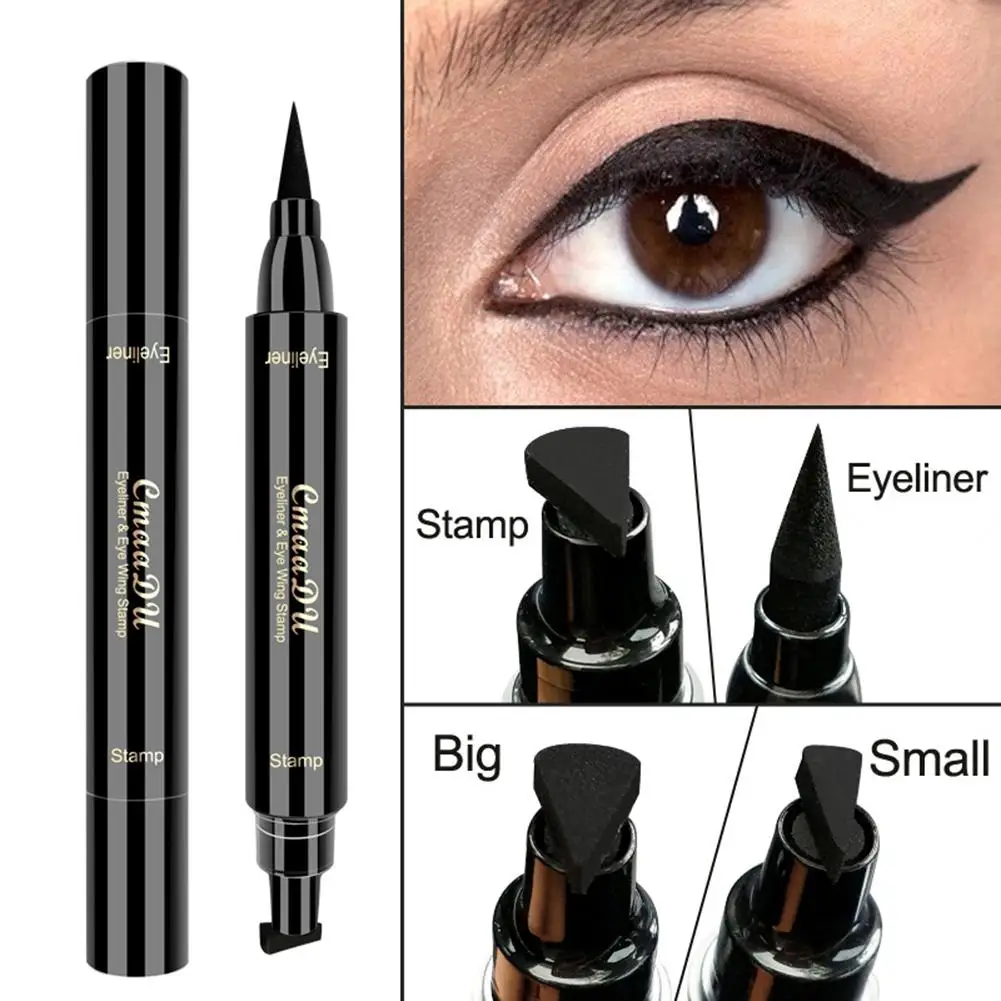 HOT SALE! CmaaDu Double Head Black Seal Liquid Eyeliner Fast Dry Waterproof Wing Stamp
HOT SALE! CmaaDu Double Head Black Seal Liquid Eyeliner Fast Dry Waterproof Wing Stamp