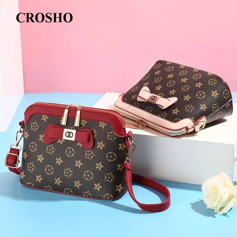 CROSHO Mini Small Bag Women's New One Shoulder Cross Body Simple All-purpose Calico Shell Bag
CROSHO Mini Small Bag Women's New One Shoulder Cross Body Simple All-purpose Calico Shell Bag