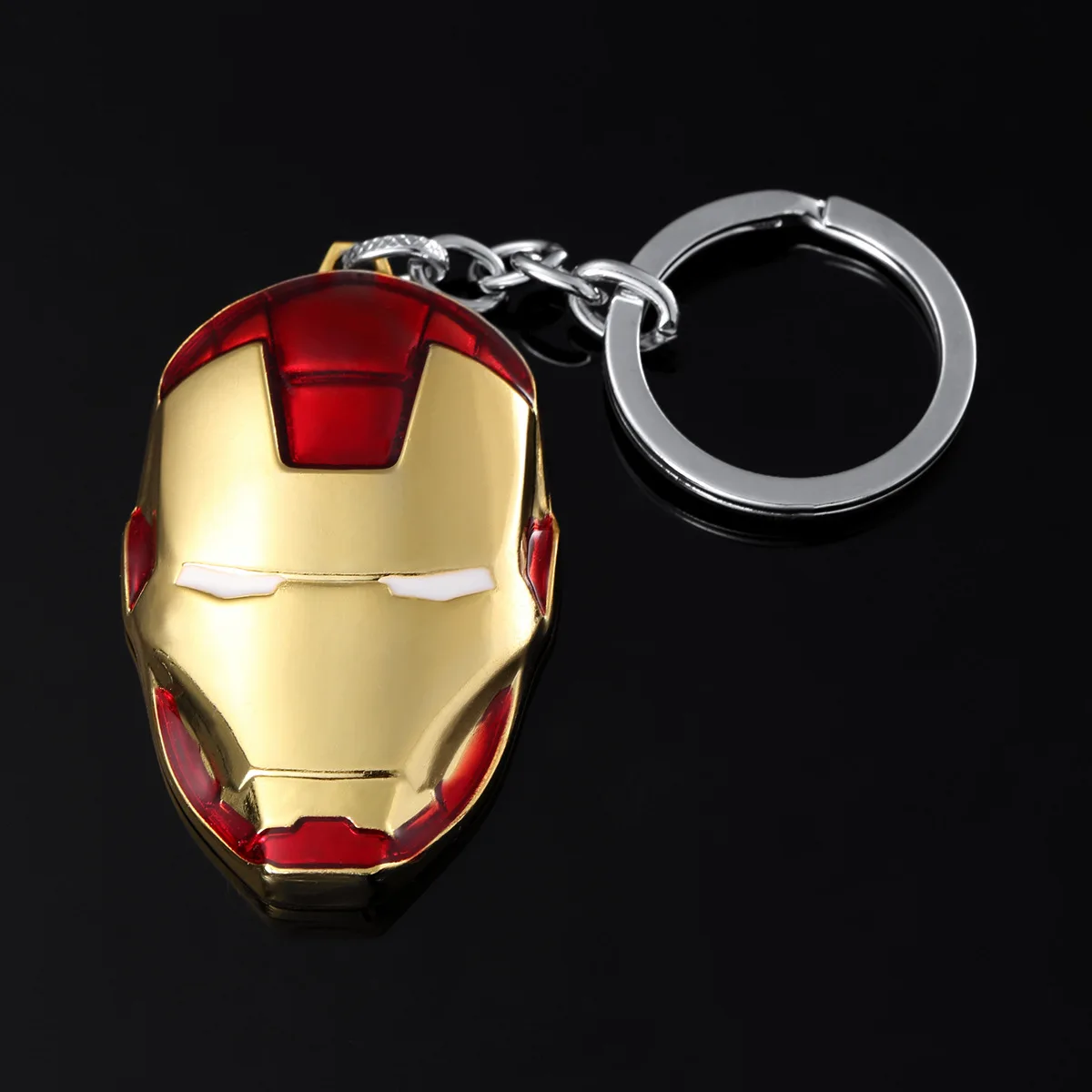 Llavero!The Avengers Key Chain Iron Man Mask Keyring Movie Series Keyring charm metal Pendant keyfobs key holder Jewelry gift
Llavero!The Avengers Key Chain Iron Man Mask Keyring Movie Series Keyring charm metal Pendant keyfobs key holder Jewelry gift