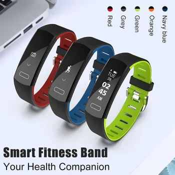 Smart Wristbands Heart Rate Monitor Pedometer Waterproof Smart Band Calorie Wrist Intelligent Bracelet Fitness Activity Tracker
Smart Wristbands Heart Rate Monitor Pedometer Waterproof Smart Band Calorie Wrist Intelligent Bracelet Fitness Activity Tracker