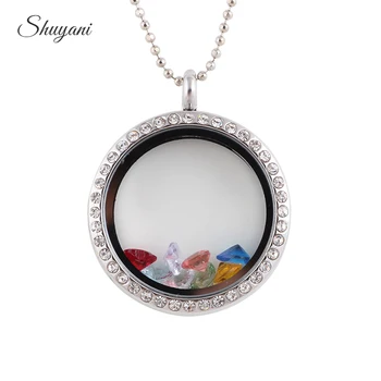 10PCS!! Free Chain Silver Rhinestone Magnetic Glass Floating Locket with Pearl Birthstone Charms Locket Pendant
10PCS!! Free Chain Silver Rhinestone Magnetic Glass Floating Locket with Pearl Birthstone Charms Locket Pendant