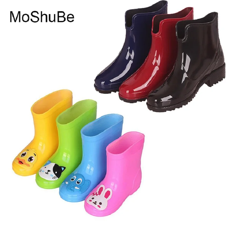 Childs Fashion Colorful Cartoon Animals Rain boot And Lady Solid Color Rain Boots Non-Slip Rain Shoes Kids Lady Waterproof Boots
Childs Fashion Colorful Cartoon Animals Rain boot And Lady Solid Color Rain Boots Non-Slip Rain Shoes Kids Lady Waterproof Boots