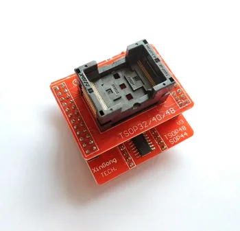 TSOP32 TSOP40 TSOP48 adapter + TSOP48/SOP44 V3 socket only for MiniPro TL866 TL866A TL866CS TL866ii Plus Universal Programmer
TSOP32 TSOP40 TSOP48 adapter + TSOP48/SOP44 V3 socket only for MiniPro TL866 TL866A TL866CS TL866ii Plus Universal Programmer