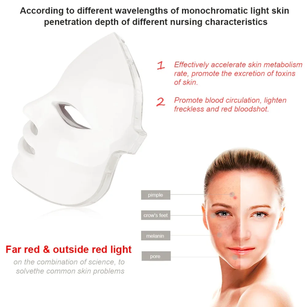 Korean Photodynamic LED Facial Mask Home Use Beauty Instrument Anti acne Skin Rejuvenation LED Photodynamic Beauty Face Mask
Korean Photodynamic LED Facial Mask Home Use Beauty Instrument Anti acne Skin Rejuvenation LED Photodynamic Beauty Face Mask