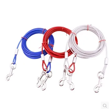 Dog Tie-Out Cable Heavy Duty Dogs Chain Leashes Outdoor Lead Belt for Small Medium Large Dogs Camping Training 3M 5M 10M DL617
Dog Tie-Out Cable Heavy Duty Dogs Chain Leashes Outdoor Lead Belt for Small Medium Large Dogs Camping Training 3M 5M 10M DL617