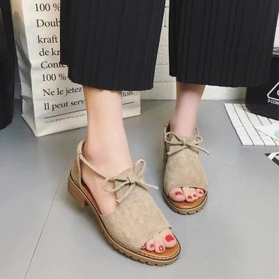 Women's sandals 2018 new flat shoes simple retro fairy sandals female summer students wild Roman shoes
Women's sandals 2018 new flat shoes simple retro fairy sandals female summer students wild Roman shoes