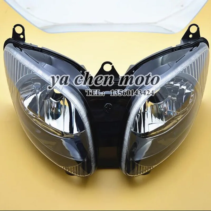 Передняя фара в сборе для мотоцикла Yamaha T MAX500 TMAX500 2001 2007 2002 2003 2004 2005 TMX500 фара|headlamp
