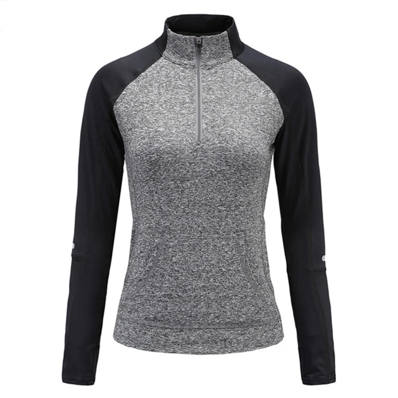 Women Long Sleeve Running Jacket Outdoor Yoga Top Zipper Design Jacket Ladies Sports Wear Fitness Drop-shipping Running Jackets
Women Long Sleeve Running Jacket Outdoor Yoga Top Zipper Design Jacket Ladies Sports Wear Fitness Drop-shipping Running Jackets