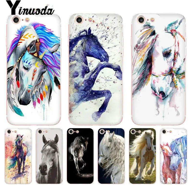 Yinuoda For iphone 7 6 X Case Watercolor Horse Running Horse Transparent Phone Case for iPhone 8 7 6 6S Plus X 5 5S SE 5C XS XR
Yinuoda For iphone 7 6 X Case Watercolor Horse Running Horse Transparent Phone Case for iPhone 8 7 6 6S Plus X 5 5S SE 5C XS XR