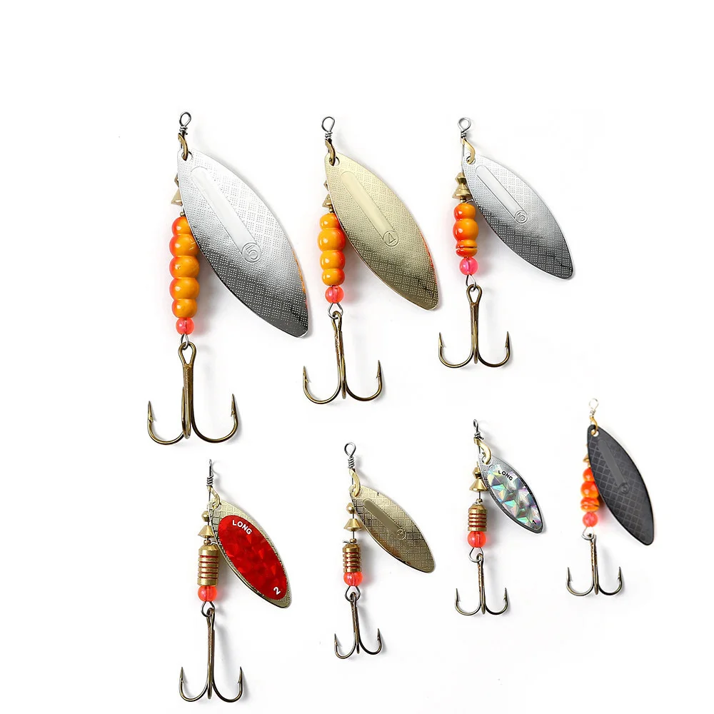 1PC 1#-5# Spinner Lure Hard Lure pesca Multi artificial bait Spoon Lures Fishing Lure With Treble Hooks
1PC 1#-5# Spinner Lure Hard Lure pesca Multi artificial bait Spoon Lures Fishing Lure With Treble Hooks