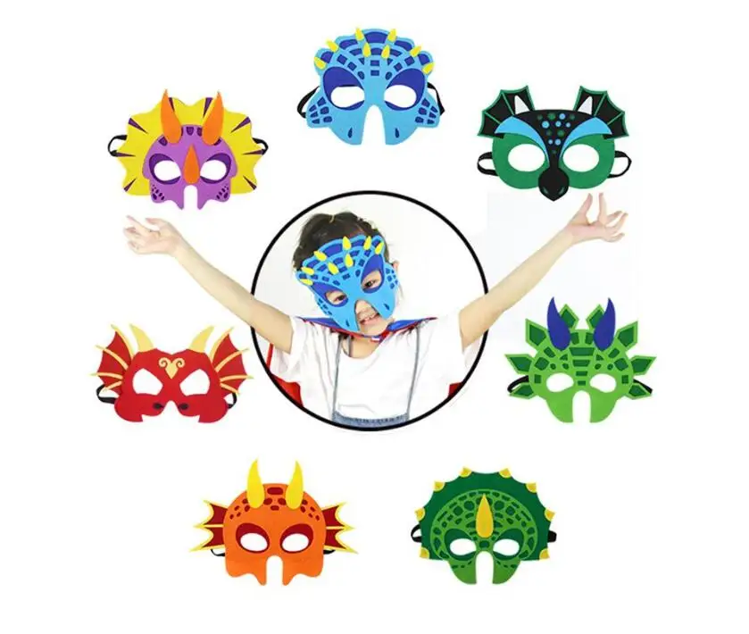 Dinosaur Party Masks Animal Decorative Party Favors Face Mask for Themed Party Masquerade Halloween Cosplay DIY Xmas toy
Dinosaur Party Masks Animal Decorative Party Favors Face Mask for Themed Party Masquerade Halloween Cosplay DIY Xmas toy