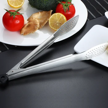 WORTHBUY Food Tongs 304 Stainless Steel BBQ Tongs Kitchen Cooking Utensils Non-Slip Bread Salad Serving Tongs Kichen Accessories
WORTHBUY Food Tongs 304 Stainless Steel BBQ Tongs Kitchen Cooking Utensils Non-Slip Bread Salad Serving Tongs Kichen Accessories