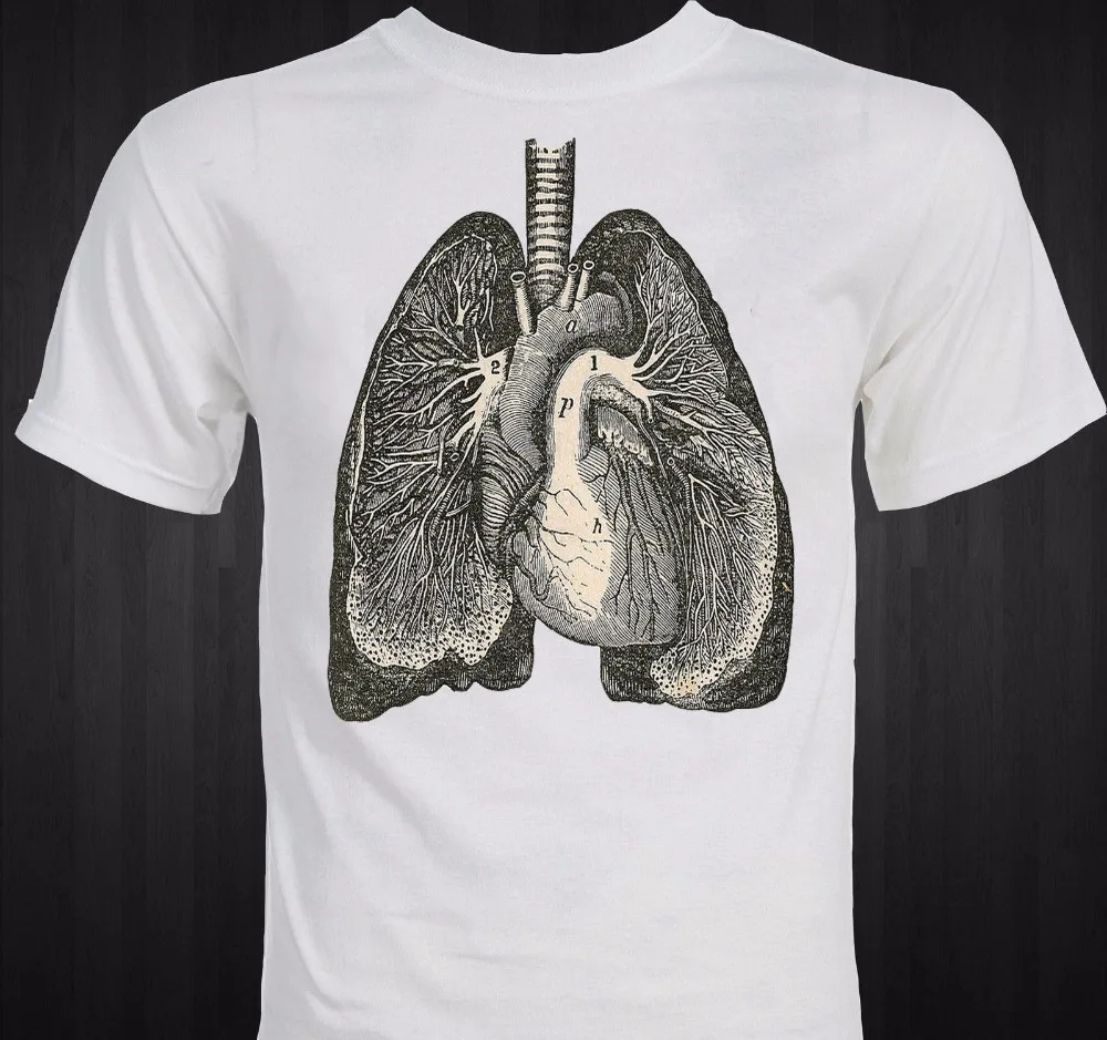 2019 Summer Mens Brand Style Short Sleeve Tee LUNGS anatomy vintage drawing T-shirt cotton 3D T shirt
2019 Summer Mens Brand Style Short Sleeve Tee LUNGS anatomy vintage drawing T-shirt cotton 3D T shirt