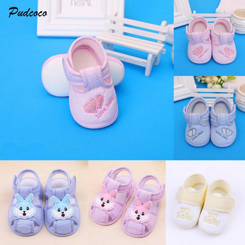 2019 Brand Newborn Baby Summer Soft Sole Crib Shoes Cotton Striped Animal Heart Walking Anti-slip Prewalker Baby Shoes
2019 Brand Newborn Baby Summer Soft Sole Crib Shoes Cotton Striped Animal Heart Walking Anti-slip Prewalker Baby Shoes